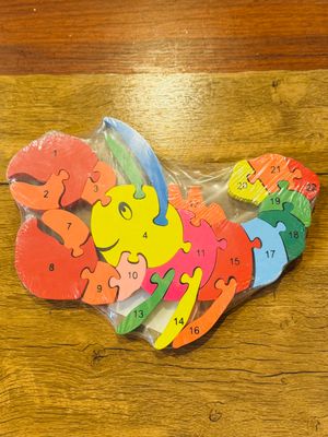 Handmade Wooden Jigsaw (Lobster)