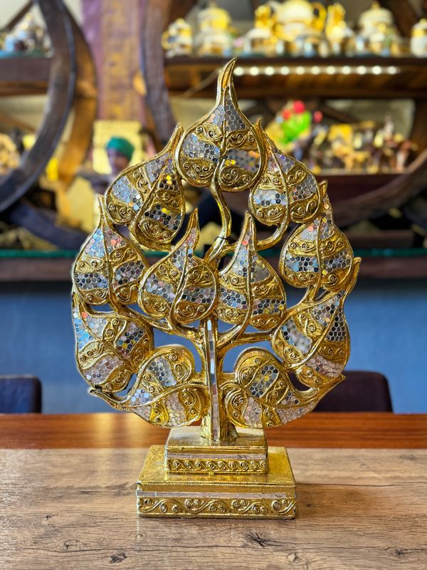 Hand Carved Wooden Pho Tree