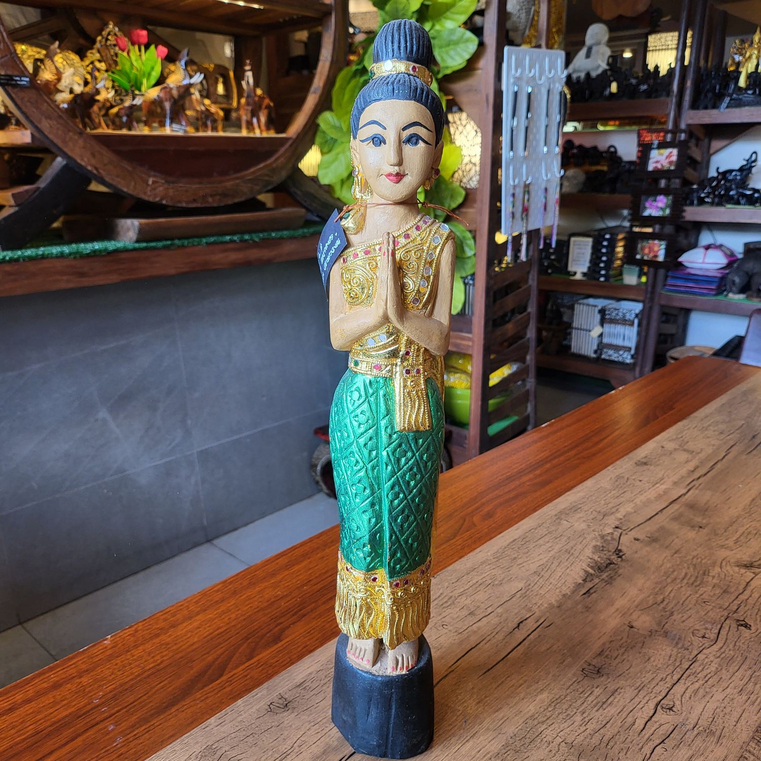 Sawasdee lady small - Green