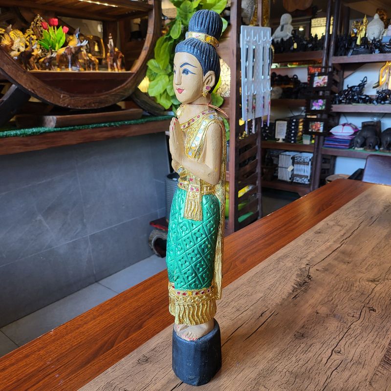 Sawasdee lady small - Green