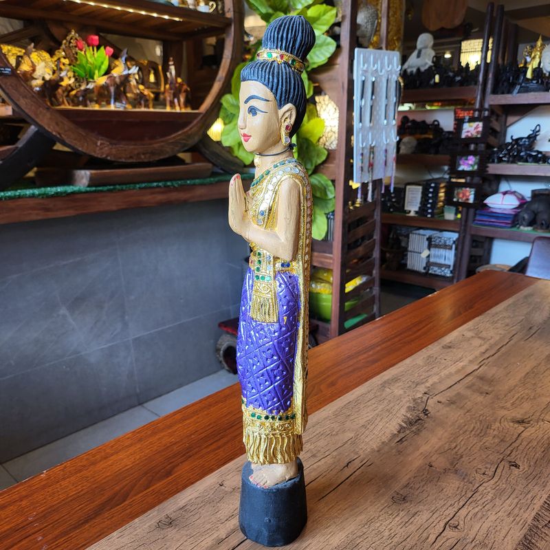 Sawasdee lady small - Purple
