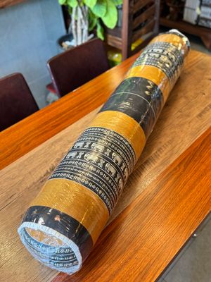Traditional Thai Bolster ( Orange )