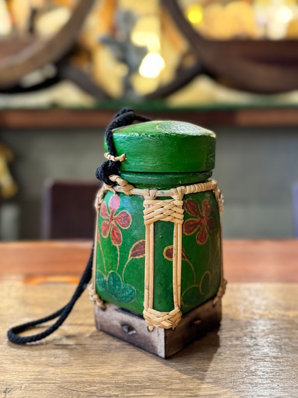 Spun Bamboo Rice Container (S)