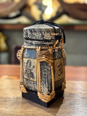 Spun Bamboo Rice Container (S)
