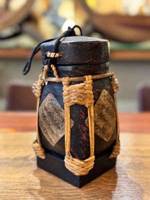 Spun Bamboo Rice Container (S)