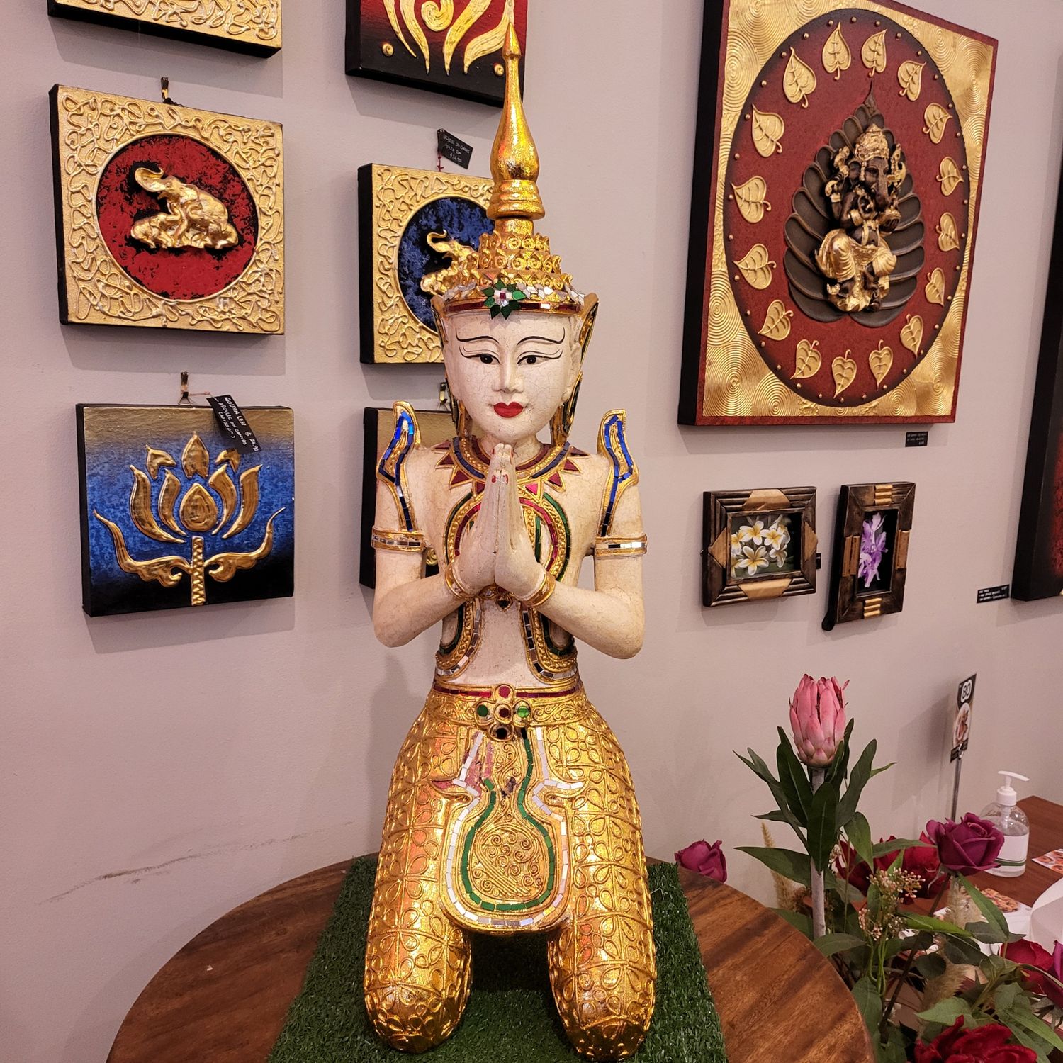 Thepanom - Enlightenment angel - white 80 cm