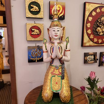 Thepanom - Enlightenment angel - white 90 cm