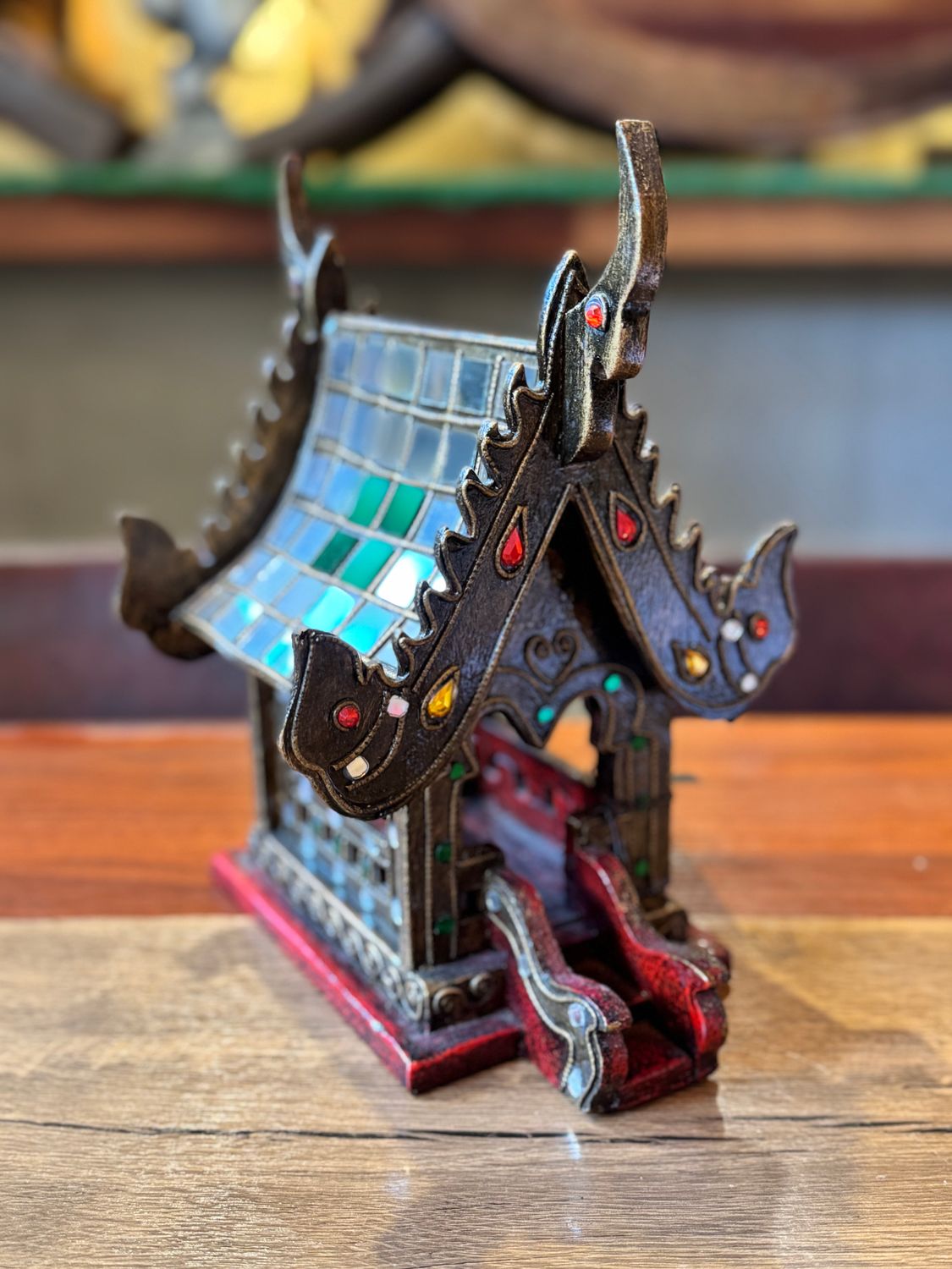 Thai Wooden Spirit House