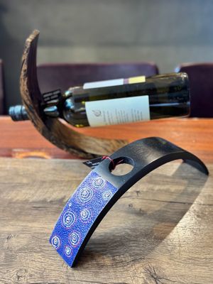 Handmade Wooden Wine Bottle Holder
