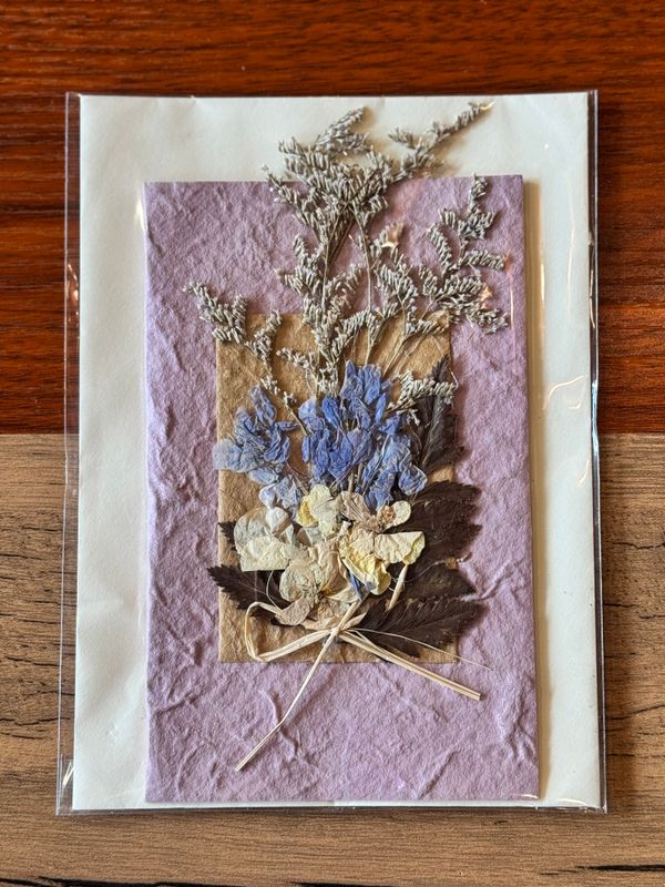 Handmade Saa Paper Greeting Card