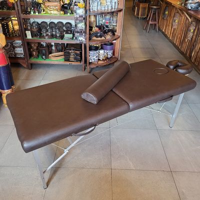 Portable Massage Bed + Bolster