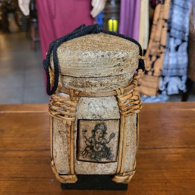 Spun Bamboo Rice Container (S)