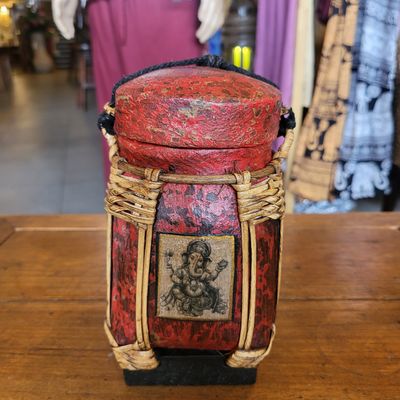 Spun Bamboo Rice Container (S)
