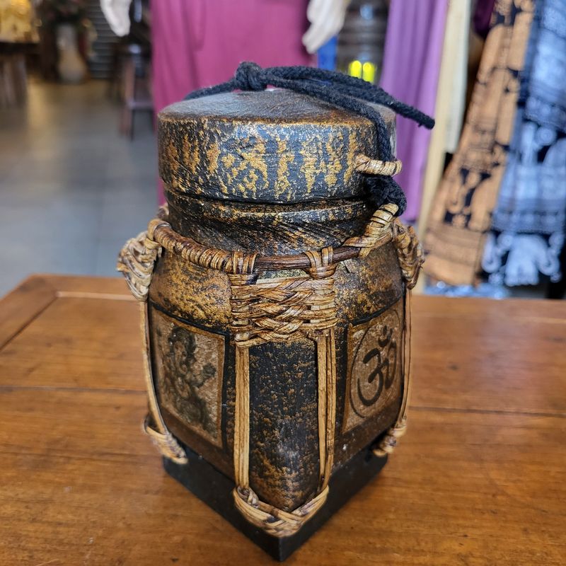 Spun Bamboo Rice Container (S)