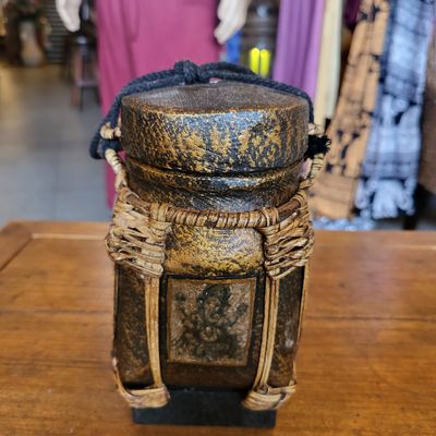 Spun Bamboo Rice Container (S)