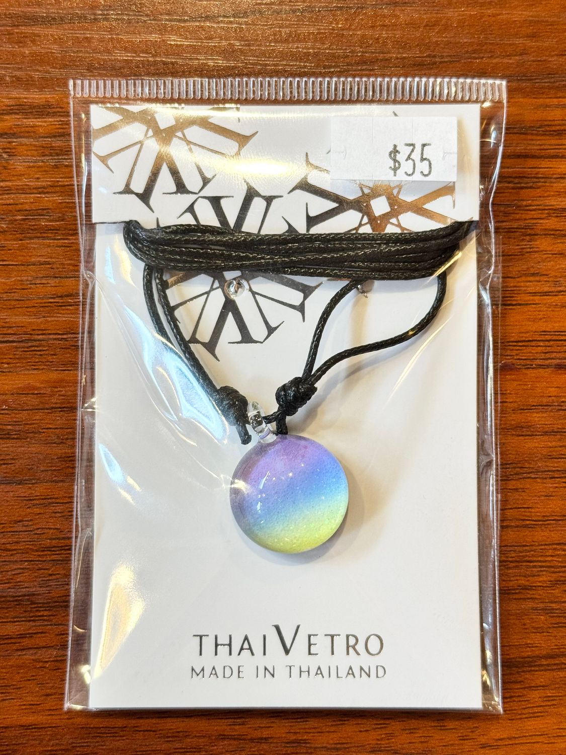 Handmade Glass Pendant Necklace