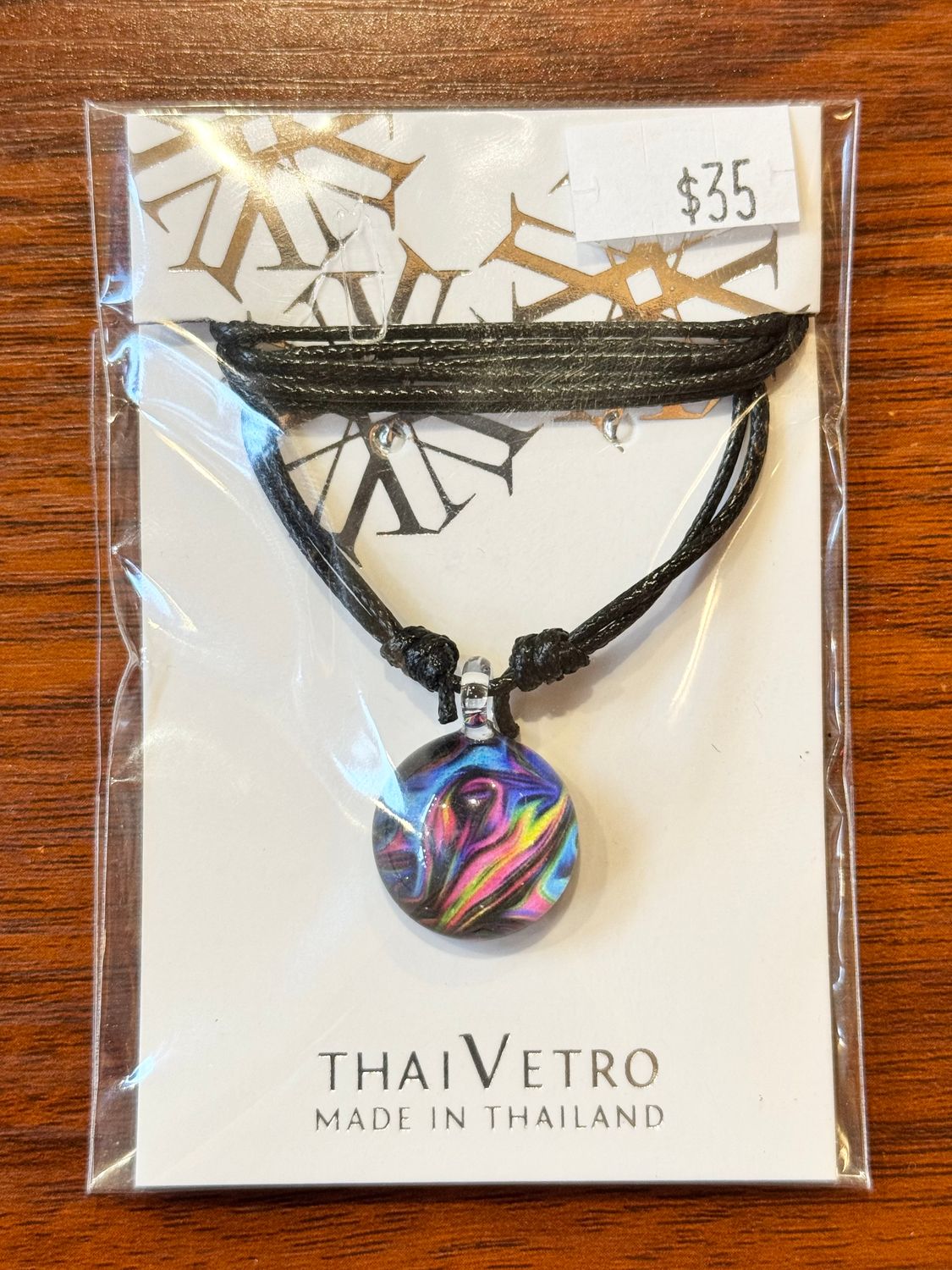 Handmade Glass Pendant Necklace