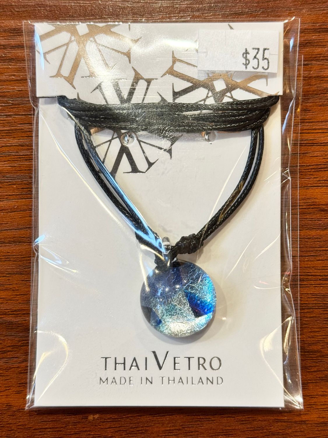 Handmade Glass Pendant Necklace