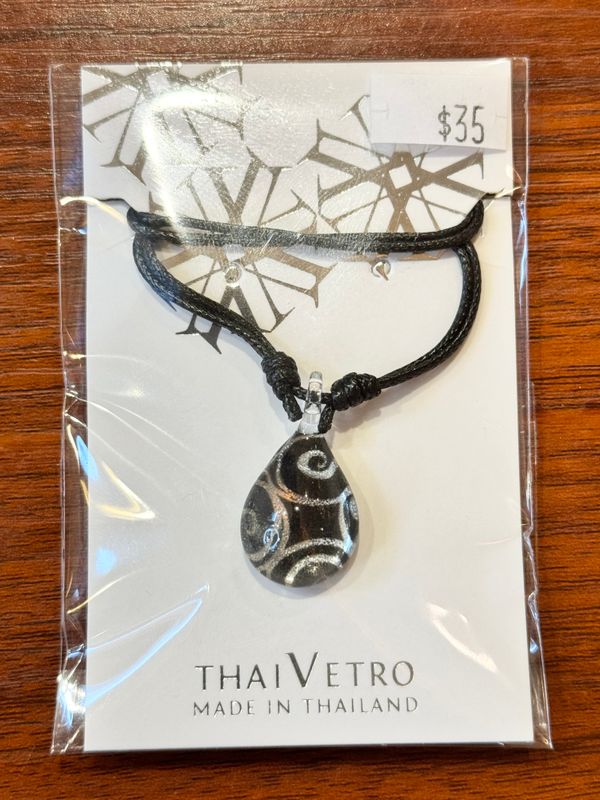 Handmade Glass Pendant Necklace