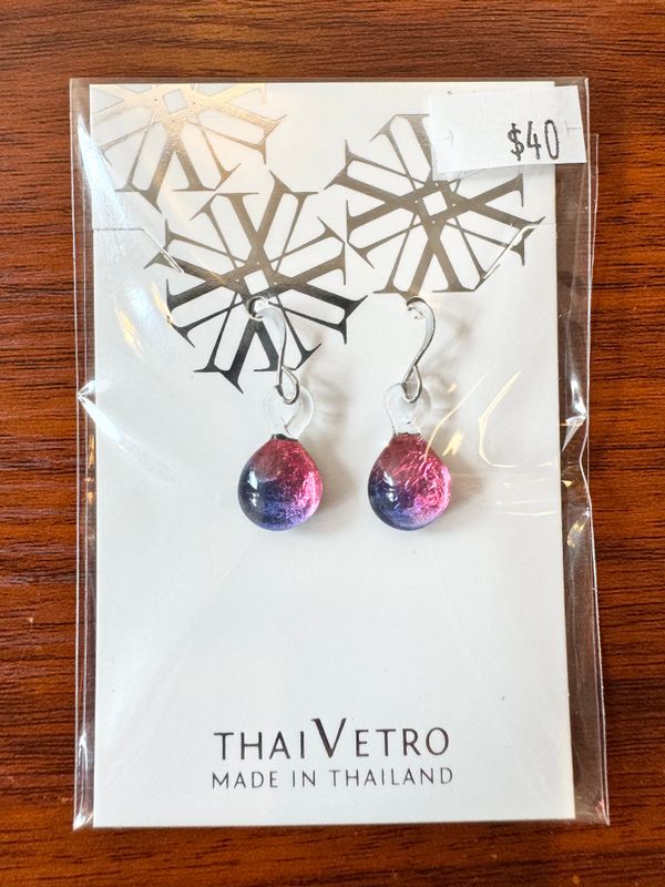 Handmade Glass Earrings