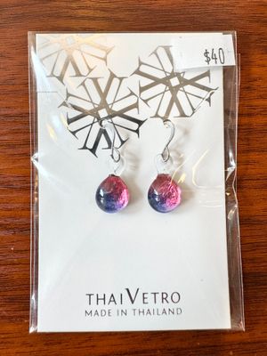 Handmade Glass Earrings