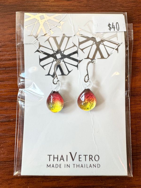 Handmade Glass Earrings
