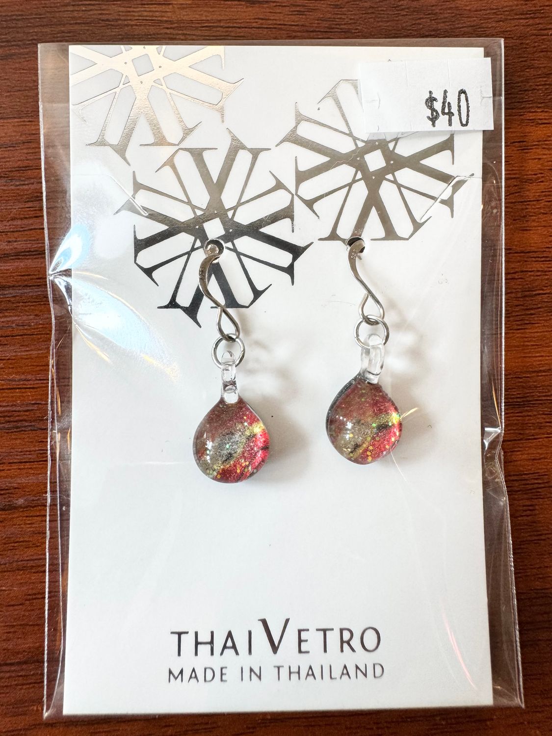 Handmade Glass Earrings