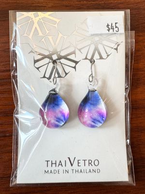 Handmade Glass Earrings