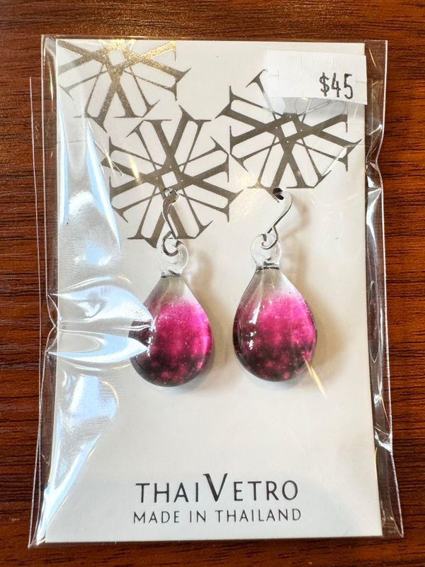Handmade Glass Earrings