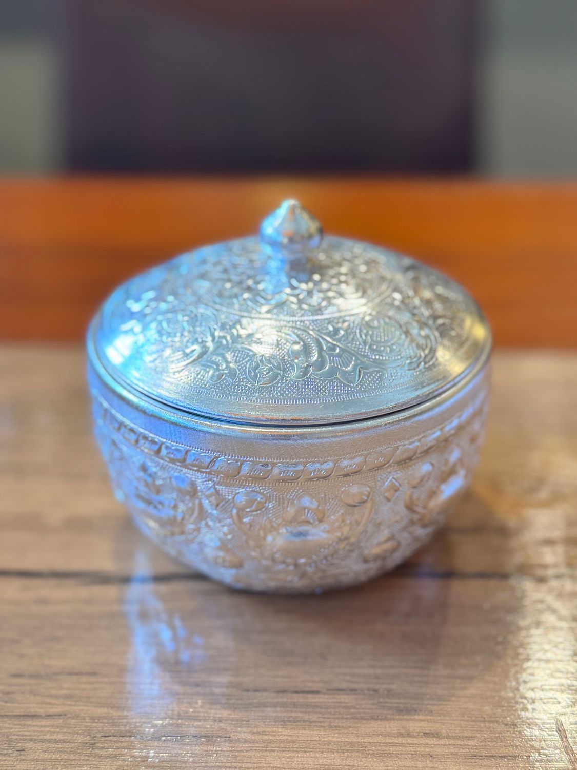 Aluminum Bowl with Lid (S)