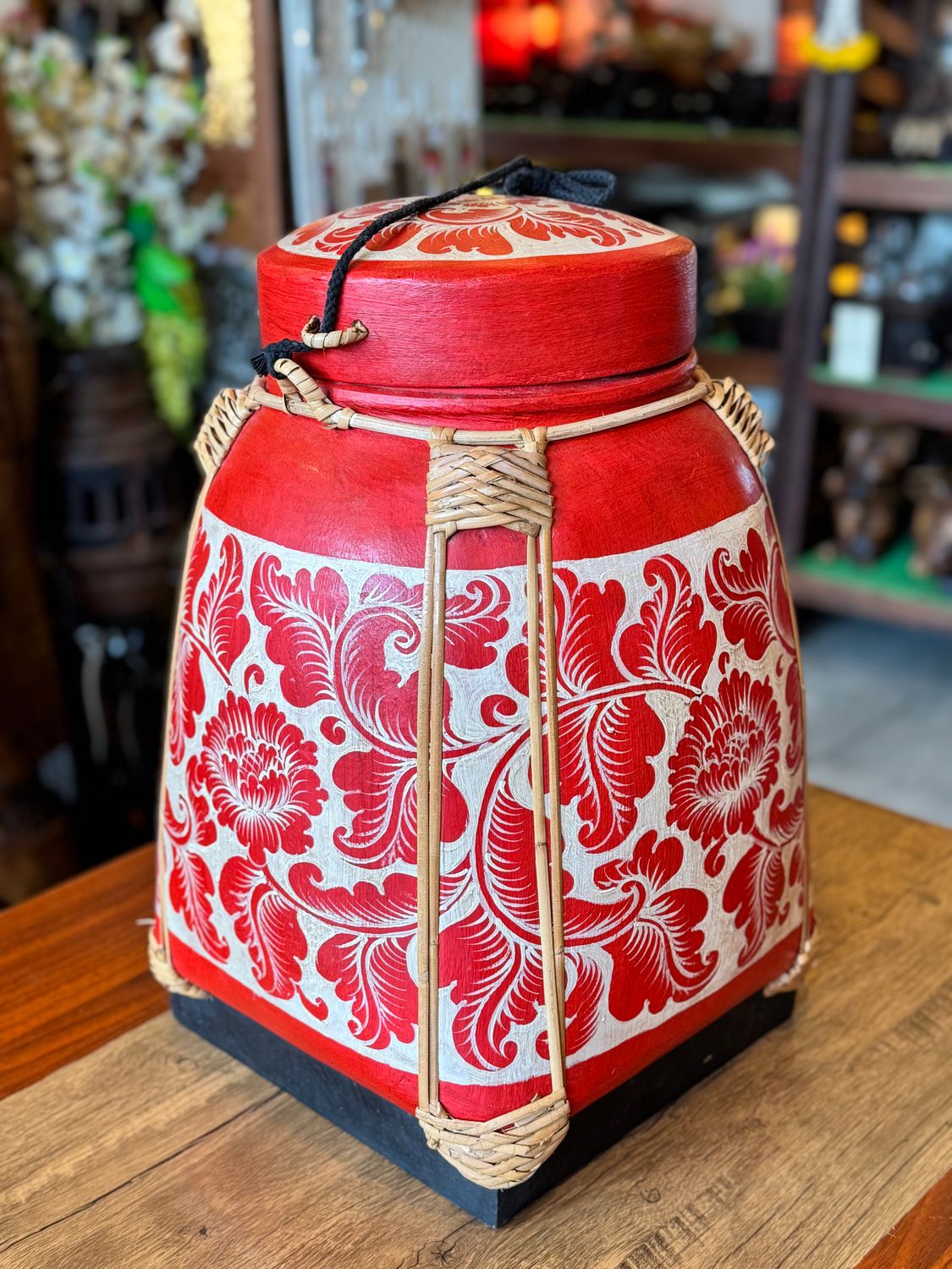 Spun Bamboo Rice Container (XL)