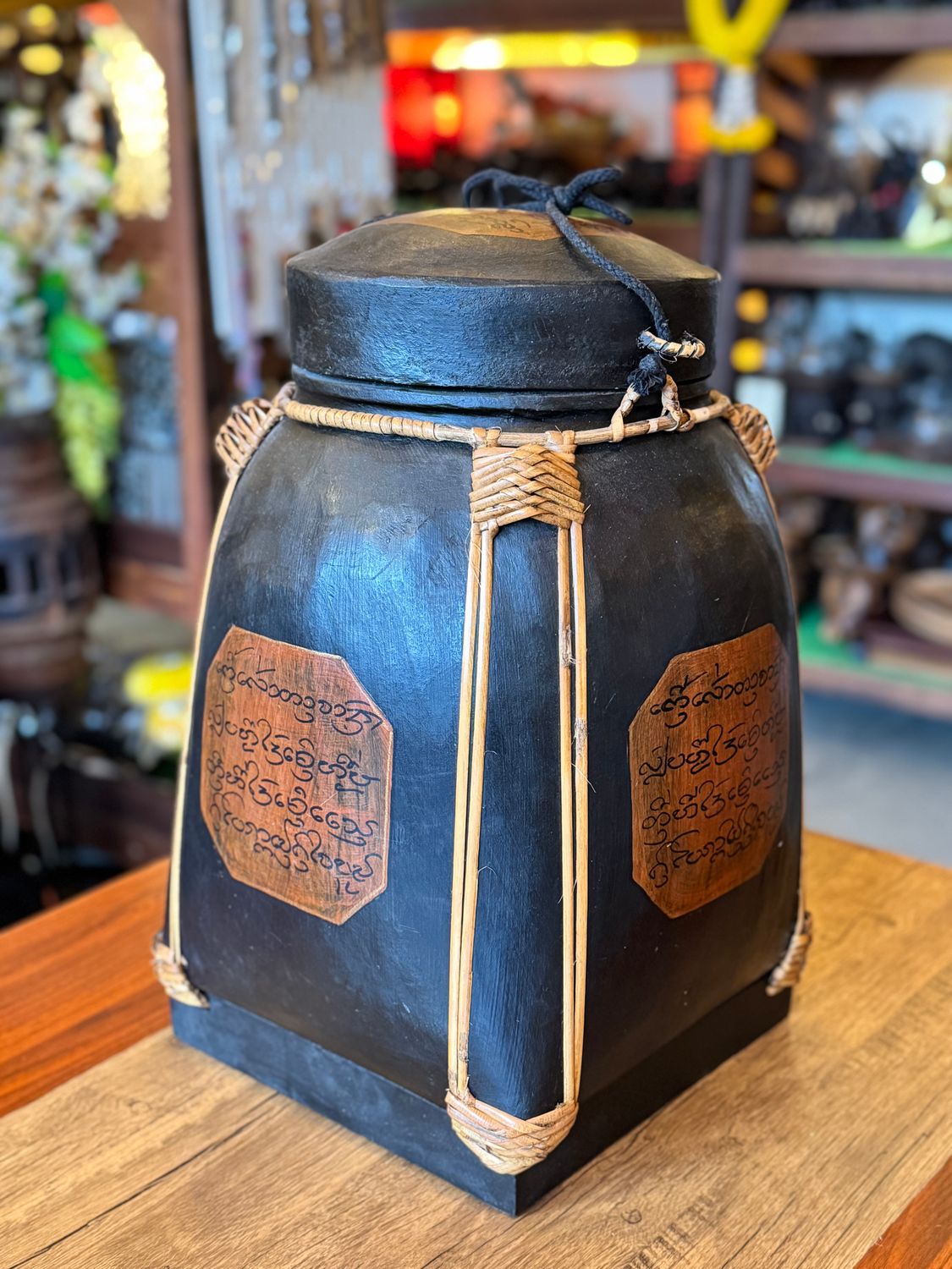 Spun Bamboo Rice Container (XL)