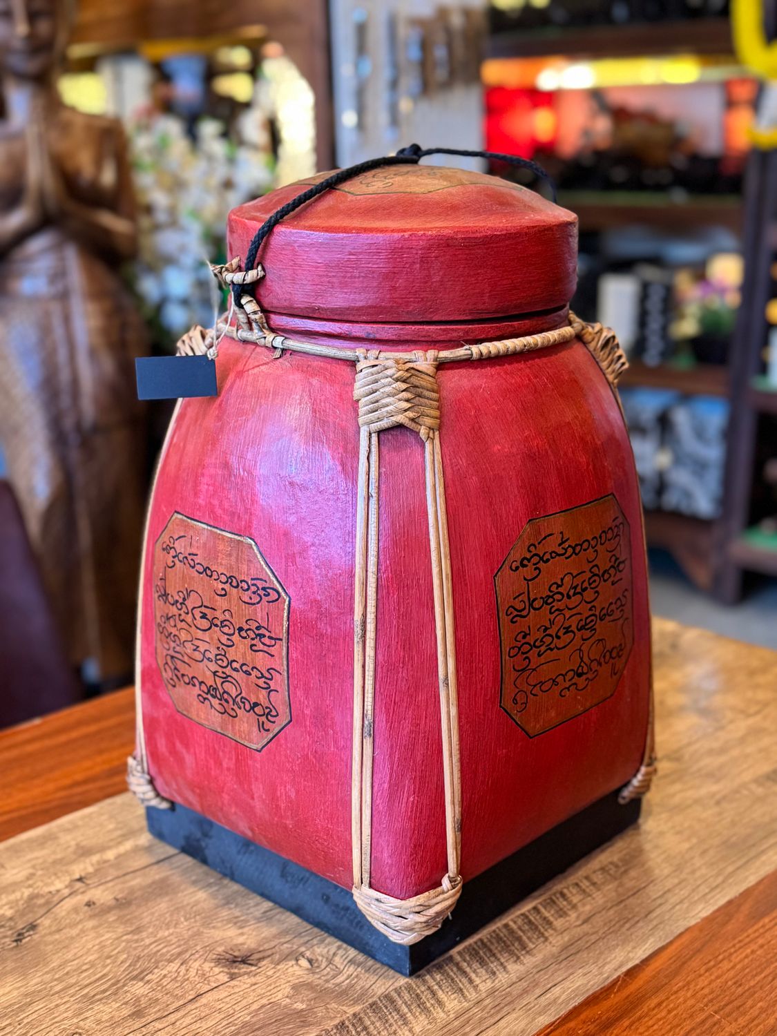 Spun Bamboo Rice Container (XL)