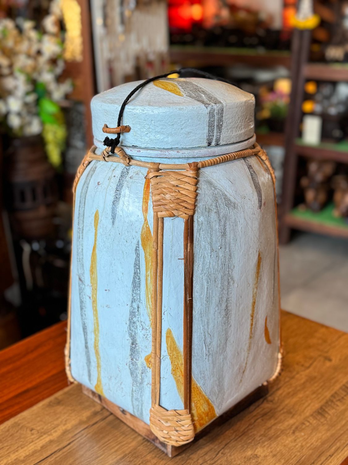 Spun Bamboo Rice Container (XL)