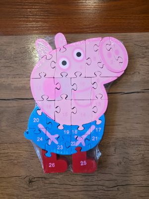 Handmade Wooden Jigsaw (Peppa Pig)