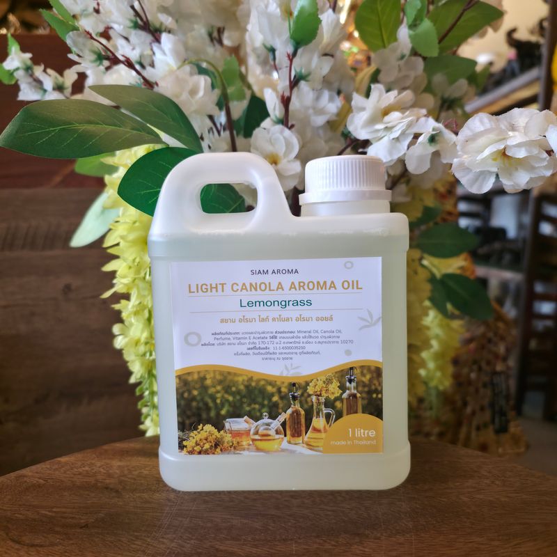 Light Canola Aroma massage oil - 1L Lemongrass
