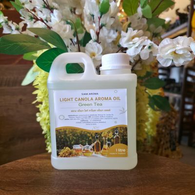 Light Canola Aroma massage oil - 1L Green Tea