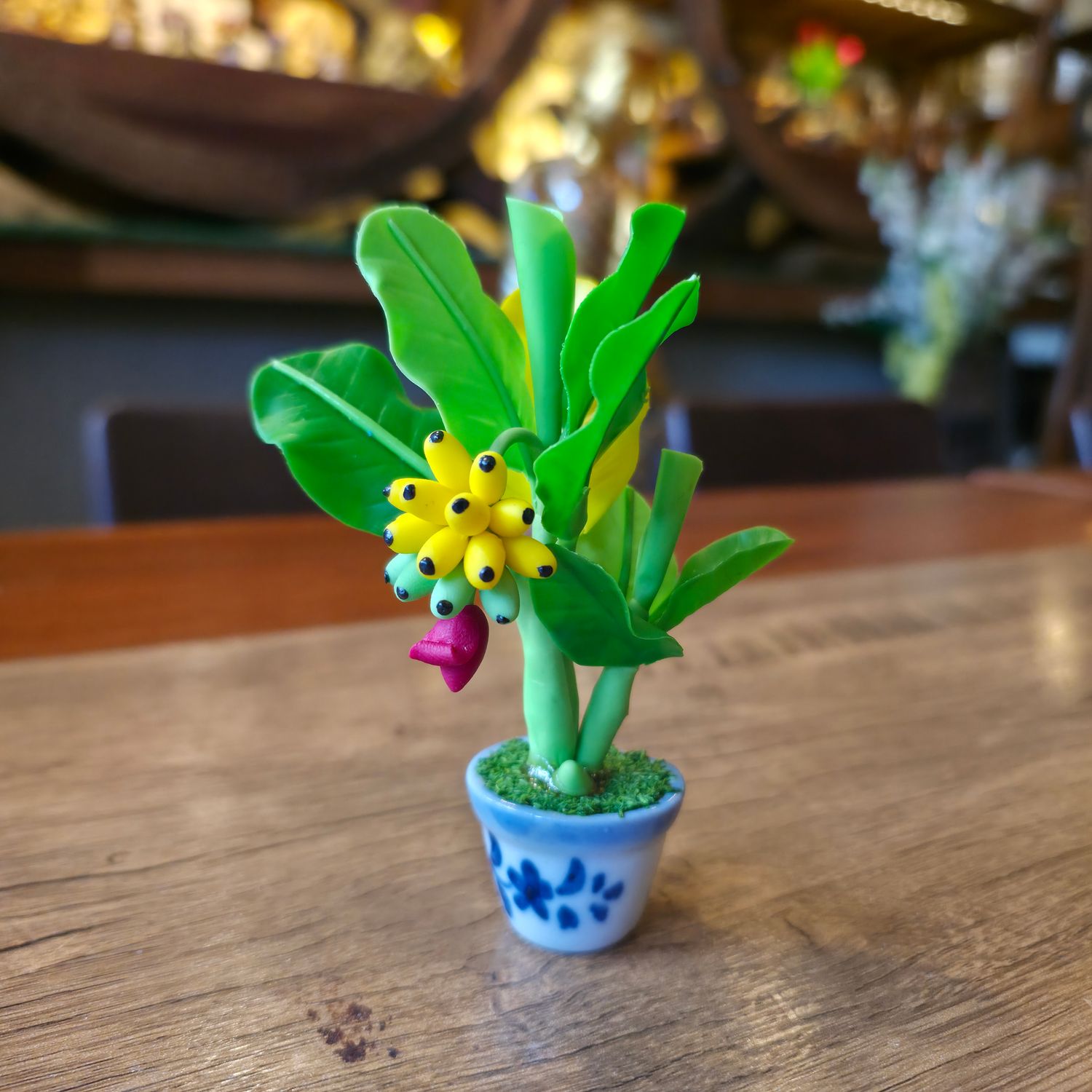 Miniature Banana Pot Magnet