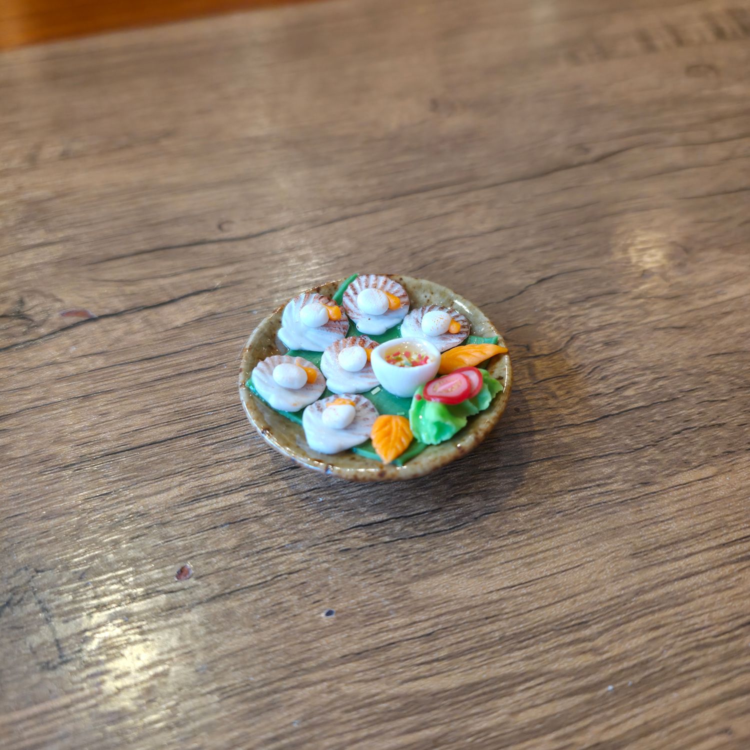 Miniature Feast Magnet - Grilled Scallop