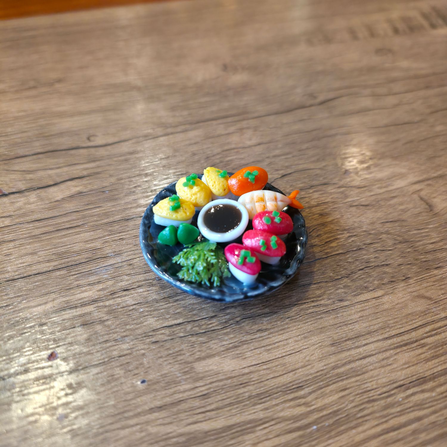 Miniature Feast Magnet - Sushi Platter