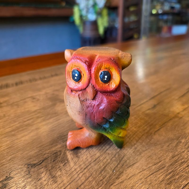Wooden Whistle - Owl