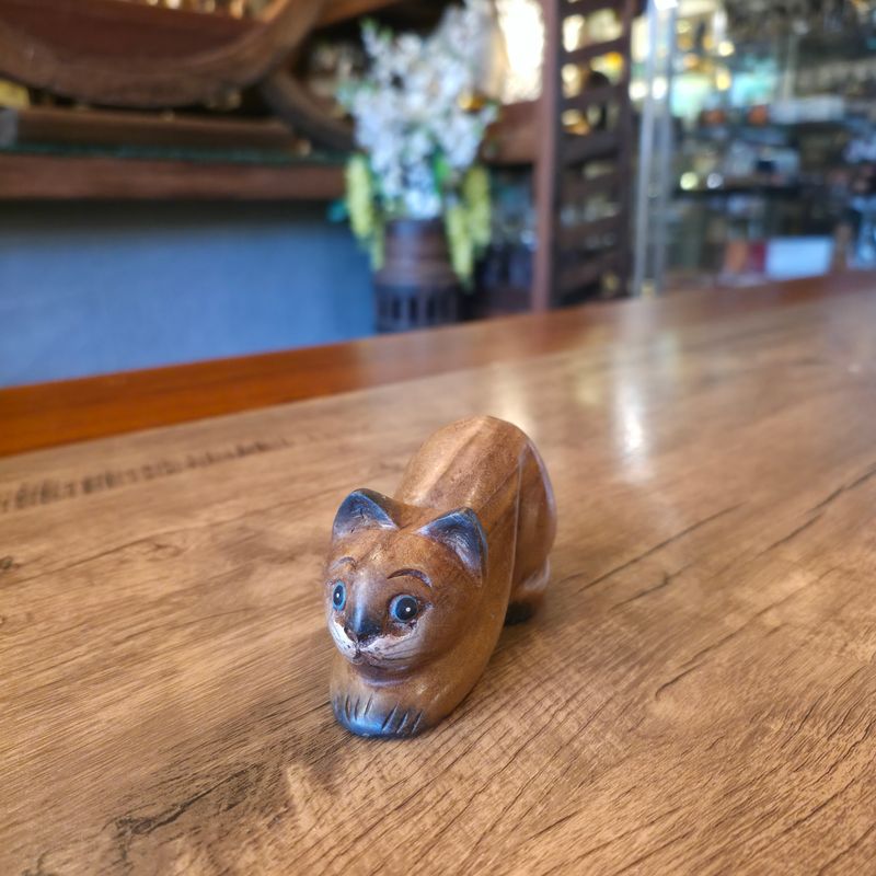 Wooden Whistle - Cat