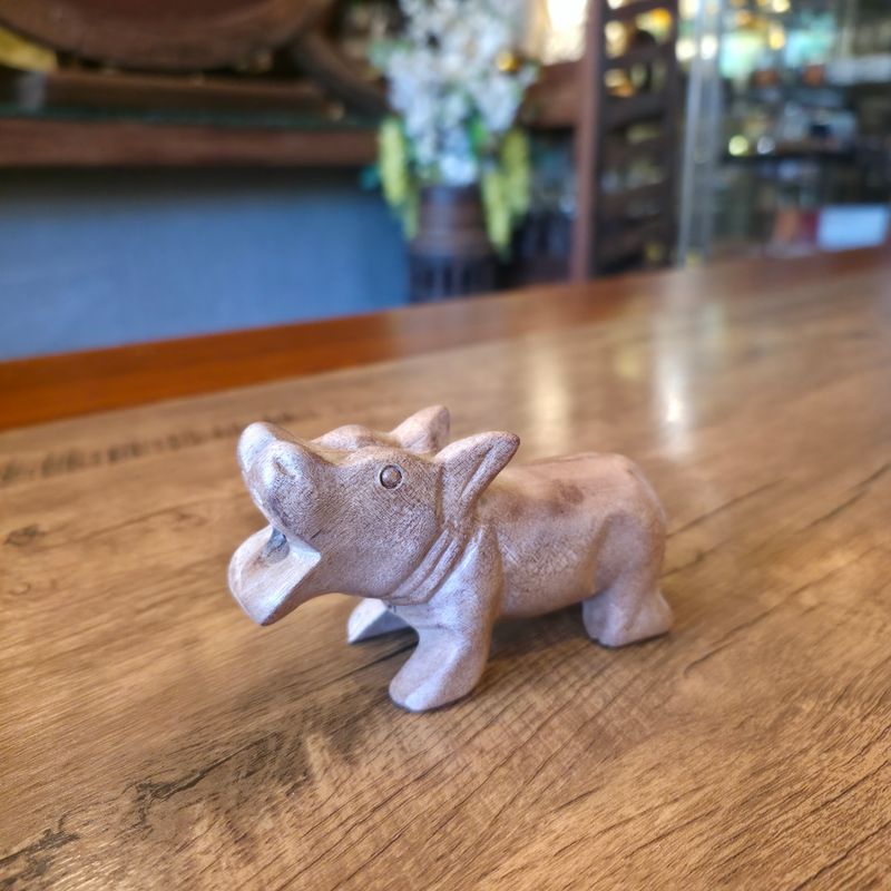 Wooden Whistle - Moo-Deng