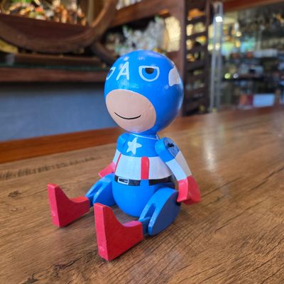 Wooden Toy - Captain America
