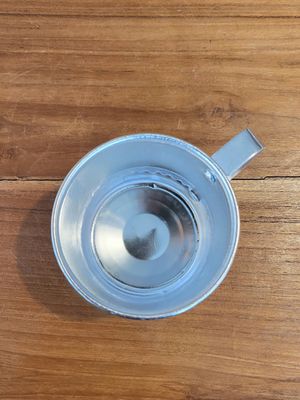 Aluminum cup with handle- 7cm