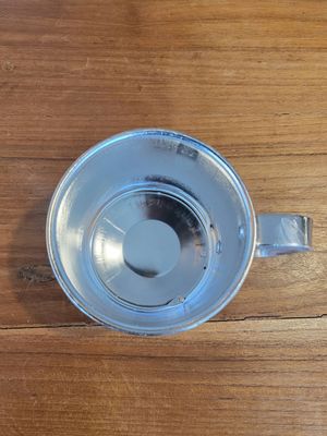Aluminum cup with handle- 8cm
