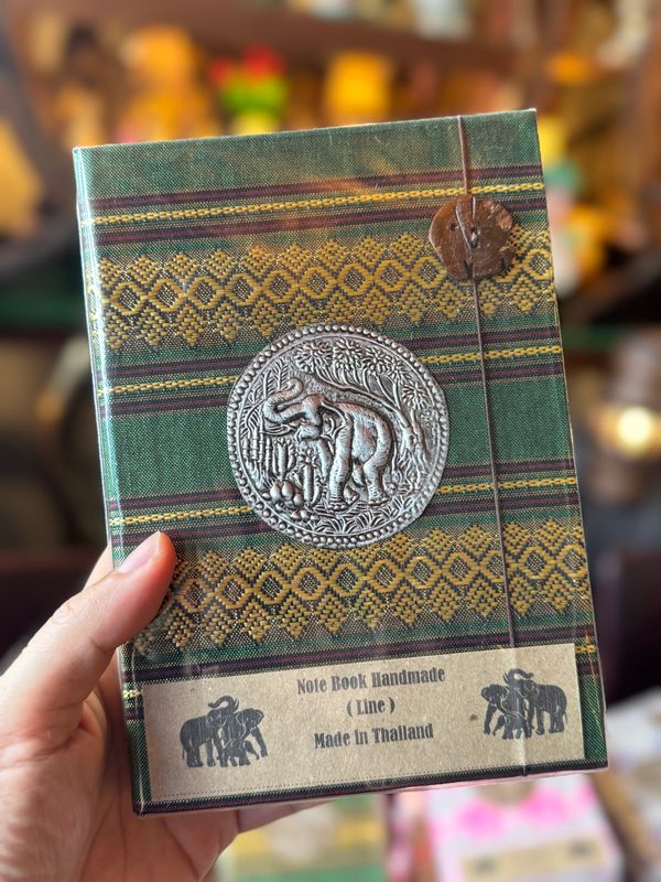 Handmade notebook - Green