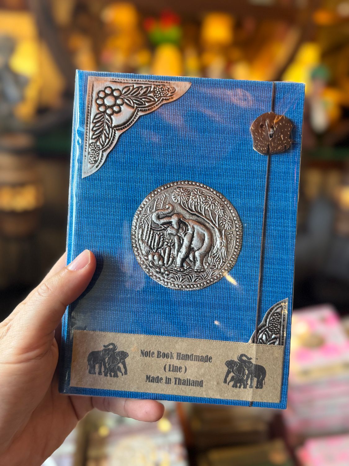 Handmade notebook - Blue