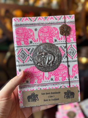 Handmade notebook - Pink