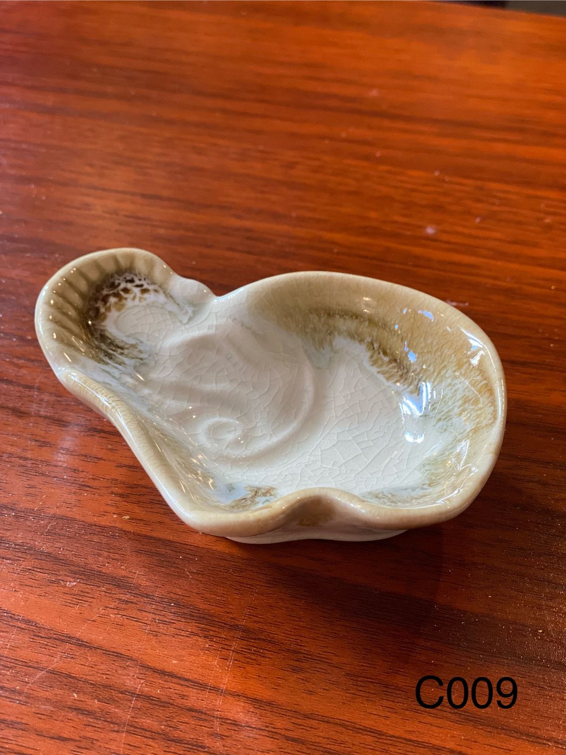 Ceramic Elephant Dip Bowl - Off White